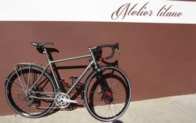 Grade9 titanium gravel bike