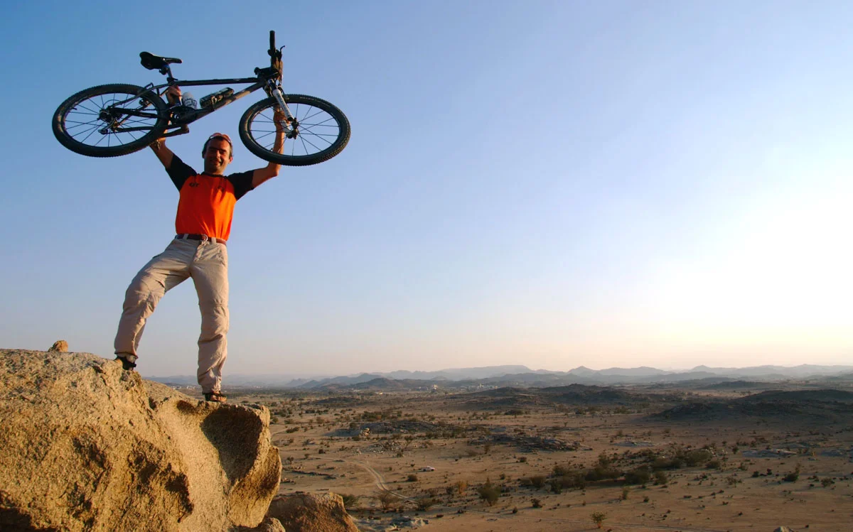 Manu Morel à l'Arabian Trophy (Raid de 6 jours en Arabie Saoudite)