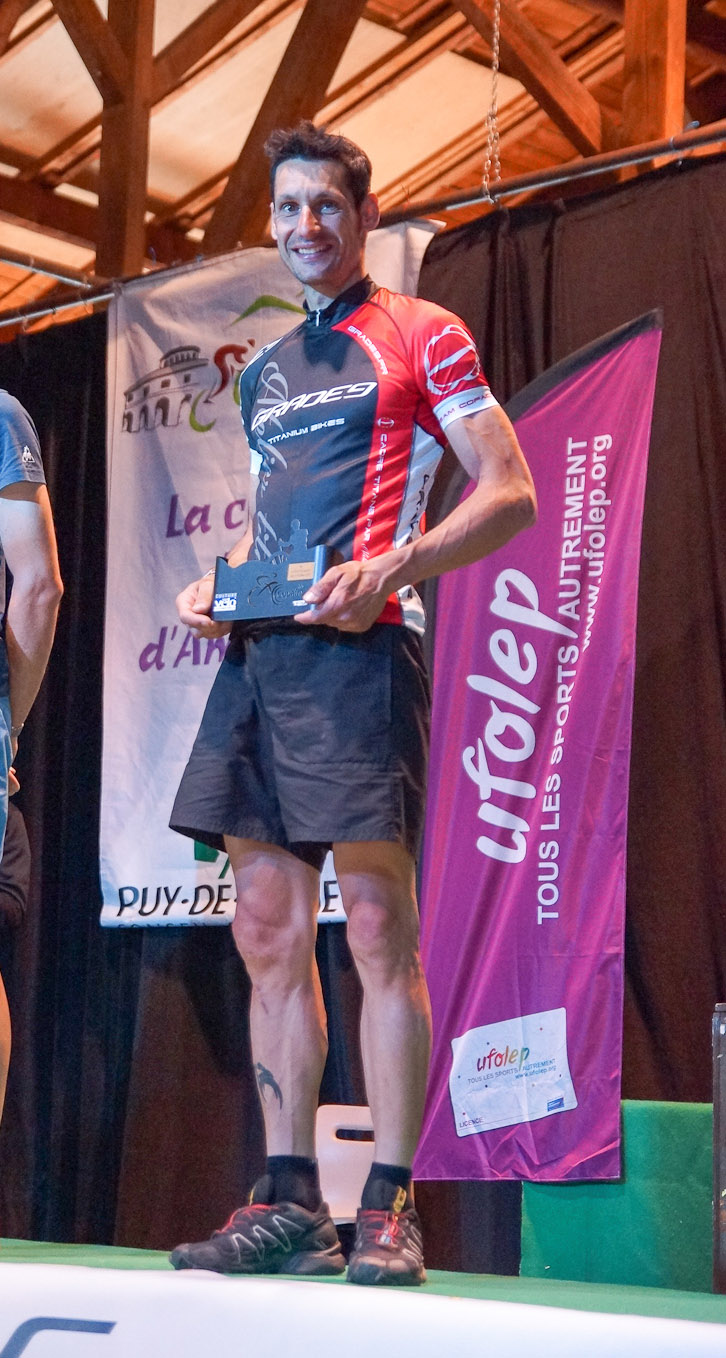 Stéphane Cognet vainqueur de la Montée du Béal